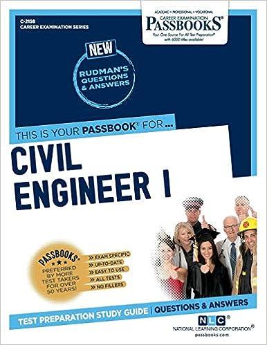 civil engineer i passbooks study guide 1st edition national learning corporation 1731821581, 978-1731821584