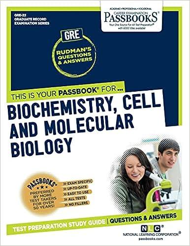 biochemistry cell and molecular biology 1st edition national learning corporation 1731852223, 978-1731852229