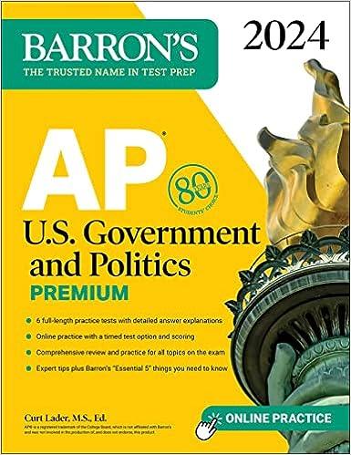 barrons ap us government and politics premium 2024 2024 edition curt lader 1506288049, 978-1506288048
