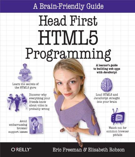 head first html5 programming building web apps with javascript 1st edition eric freeman, elisabeth robson