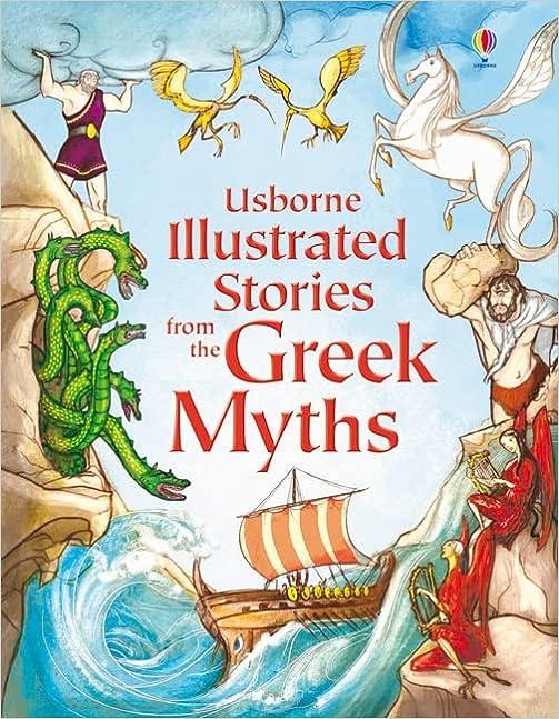 usborne illustrated stories from the greek myths  russell punter 1474941524, 978-1474941525
