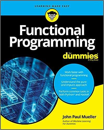 functional programming for dummies 1st edition john paul mueller 1119527503, 978-1119527503