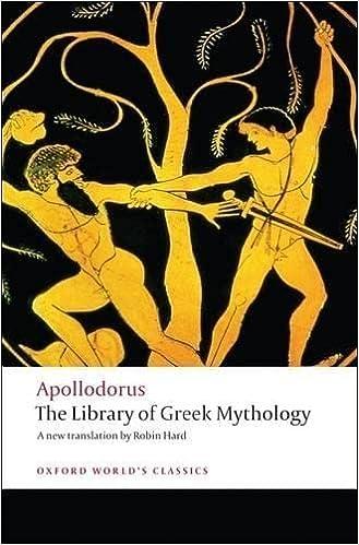 the library of greek mythology  apollodorus, robin hard 0199536325, 978-0199536320