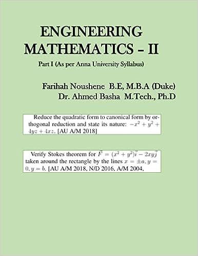engineering mathematics 2 1st edition farihah noushene m.b.a, dr. ahmed basha ph.d b09gjmcgmk, 979-8747024519