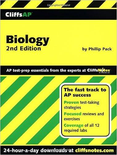 cliffs ap biology 2nd edition phillip e. pack 0764586823, 978-0764586828