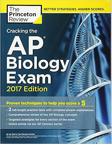 cracking the ap biology exam 2017 2017 edition the princeton review 1101919833, 978-1101919835