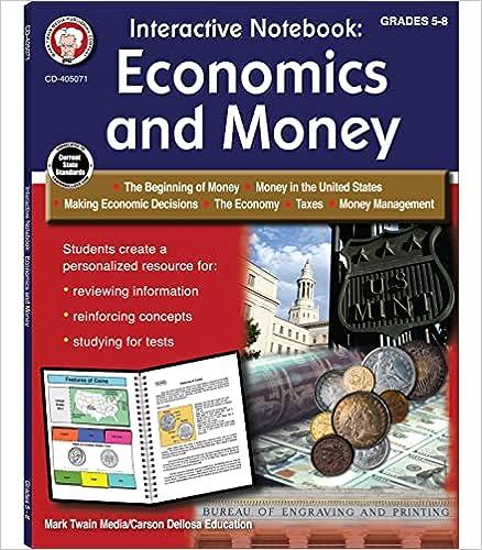 economics and money interactive notebook 1st edition schyrlet cameron 162223863x, 978-1622238637