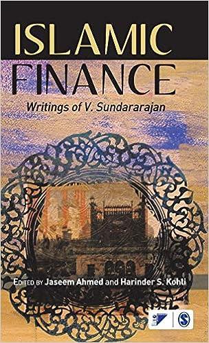 islamic finance writings of v sundararajan 1st edition jaseem ahmed, harinder s kohli 8132107063,