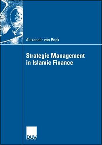 strategic management in islamic finance 2007 edition alexander pock 3835007238, 978-3835007239