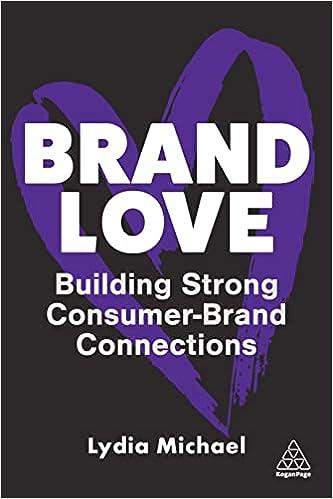 brand love building strong consumer brand connections 1st edition lydia michael 1398611301, 978-1398611306