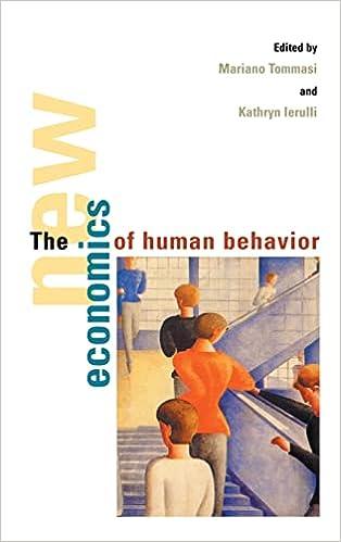 the new economics of human behaviour 1st edition mariano tommasi, kathryn ierulli, gary becker 0521474205,