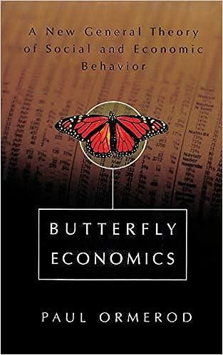 butterfly economics a new general theory of social and economic behavior 1st edition paul ormerod