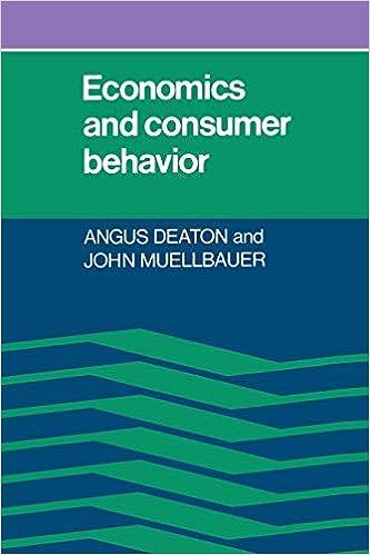 economics and consumer behavior 1st edition angus deaton, john muellbauer 0521296765, 978-0521296762