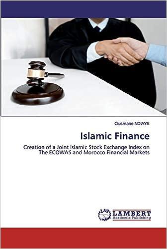 islamic finance creation of a joint islamic stock exchange index on the ecowas and morocco financial markets