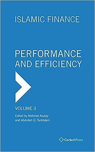 islamic finance performance and efficiency 1st edition mehmet asutay, abdullah turkistani 978-3940924186