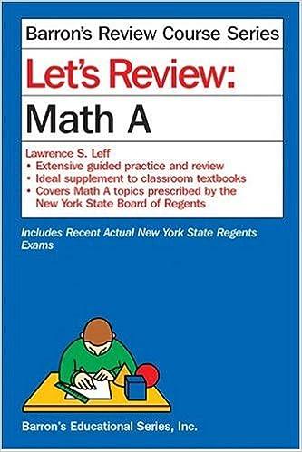 barrons review course series lets review math a 2nd edition willette kelly 0764122967, 978-0764122965