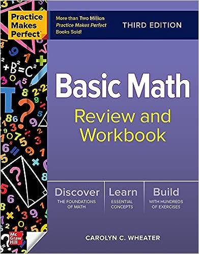 basic math review and workbook 3rd edition carolyn wheater 1264872593, 978-1264872596