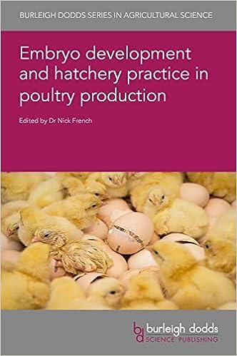 embryo development and hatchery practice in poultry production 1st edition dr nick french 978-1801462525