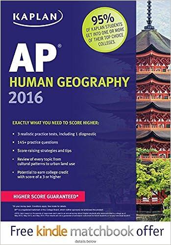 ap human geography 2016 2016 edition kelly swanson 1625231458, 978-1625231451