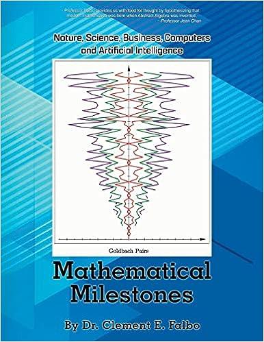 mathematical milestones nature science business computers and artificial intelligence 1st edition dr clement