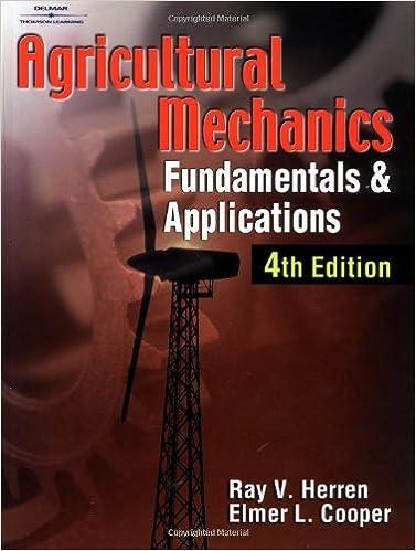 agricultural mechanics fundamentals and applications 4th edition dr. ray v. herren 0766814106, 978-0766814103