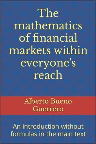 the mathematics of financial markets within everyones reach an introduction without formulas in the main text