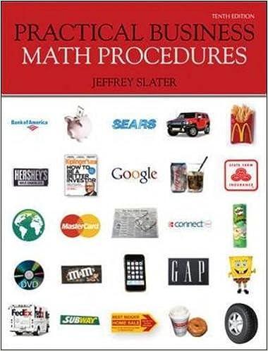 practical business math procedures 10th edition geoff renshaw 0073377538, 978-0073377537