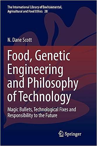 food genetic engineering and philosophy of technology magic bullets technological fixes and responsibility to