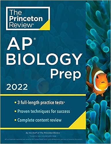 the princeton review ap biology prep 2022 2022 edition the princeton review 0525570535, 978-0525570530