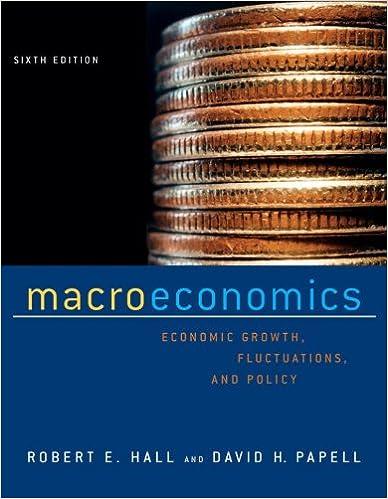 macroeconomics economic growth fluctuations and policy 6th edition robert e. hall, david h. papell