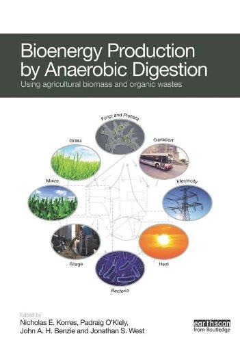 bioenergy production by anaerobic digestion using agricultural biomass and organic wastes 1st edition