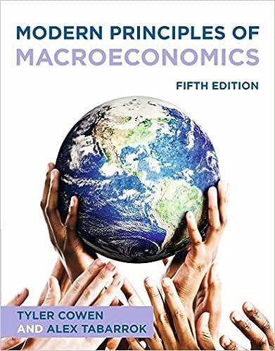 modern principles of macroeconomics 5th edition tyler cowen 1319384005, 978-1319384005