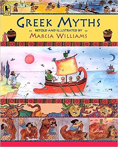 greek myths  marcia williams 0763653845, 978-0763653842