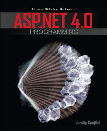 asp.net 4 0 programming 1st edition joydip kanjilal 0071604103, 978-0071604109