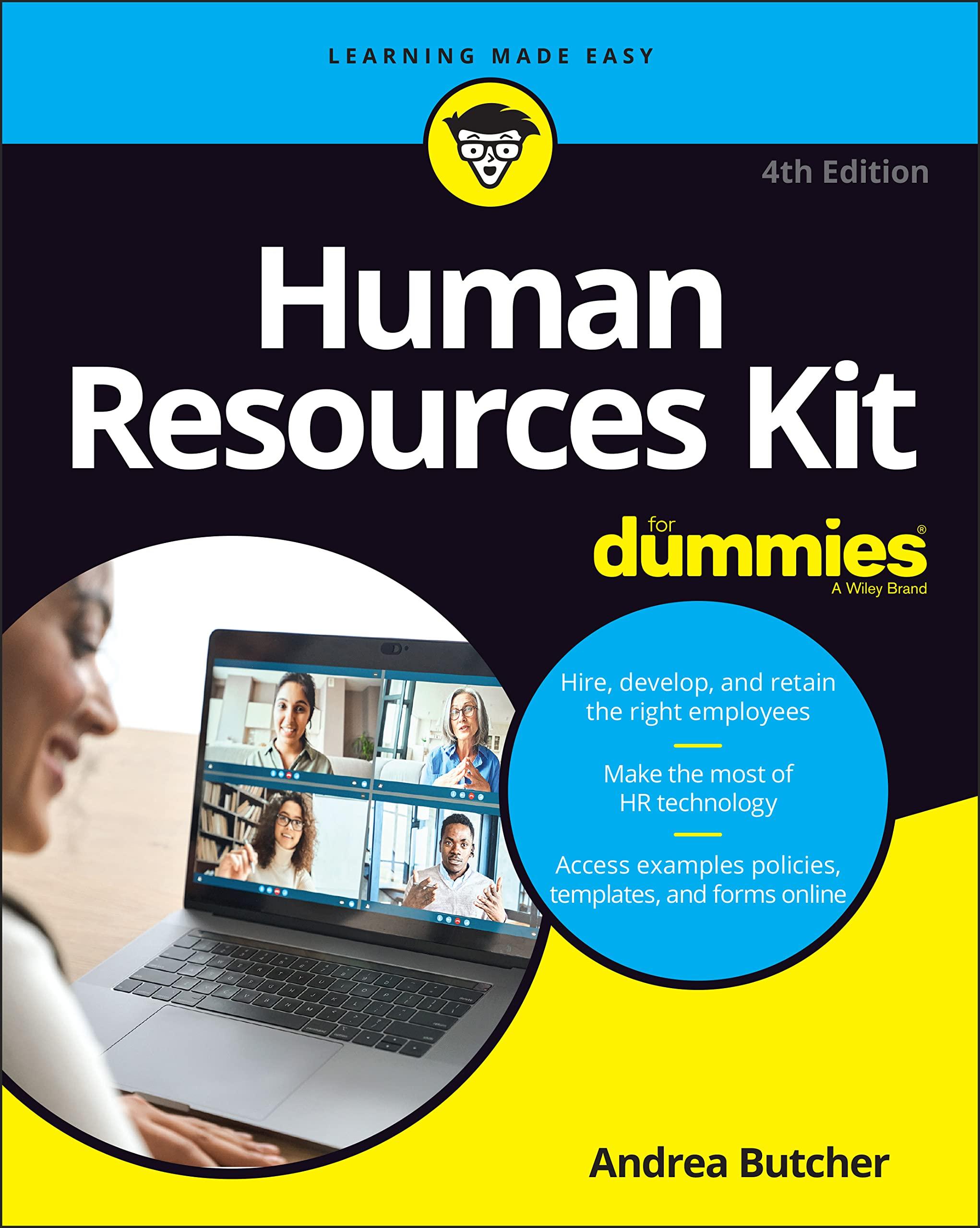 human resources kit for dummies 4th edition andrea butcher 1119989892, 978-1119989899