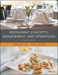 restaurant concepts management and operations 1st edition john r. walker 1119326109, 9781119326106