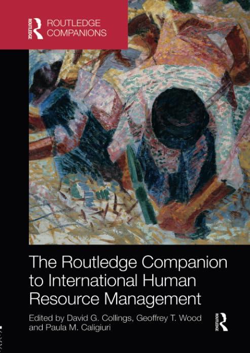 the routledge companion to international human resource management 1st edition david collings, geoffrey wood,