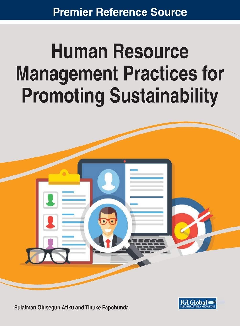 human resource management practices for promoting sustainability 1st edition sulaiman olusegun atiku, tinuke