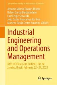 industrial engineering and operations management 2nd edition antônio márcio tavares thomé, rafael garcia