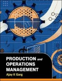 production and operations management 1st edition mcgraw-hill education india 0071077928, 9780071077927