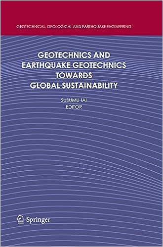 geotechnics and earthquake geotechnics towards global sustainability 1st edition susumu iai 9401778043,