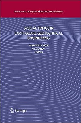 special topics in earthquake geotechnical engineering 1st edition mohamed a. sakr, atilla ansal 9402405283,