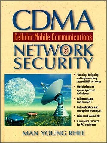 CDMA Cellular Mobile Communications And Network Security