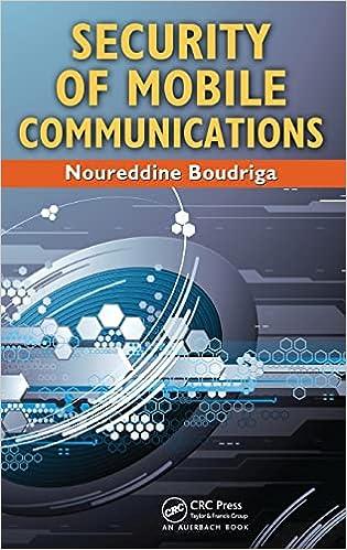 security of mobile communications 1st edition noureddine boudriga 0849379415, 978-0849379413