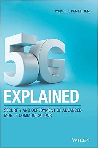 5g explained security and deployment of advanced mobile communications 1st edition jyrki t. j. penttinen