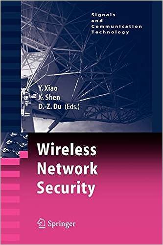 signals and communication technology wireless network security 1st edition yang xiao, xuemin shen, ding-zhu