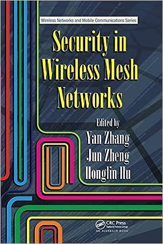 security in wireless mesh networks wireless networks and mobile communications 1st edition yan zhang, jun