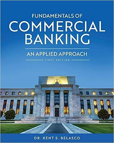 fundamentals of commercial banking an applied approach 1st edition kent s belasco 978-1793511768