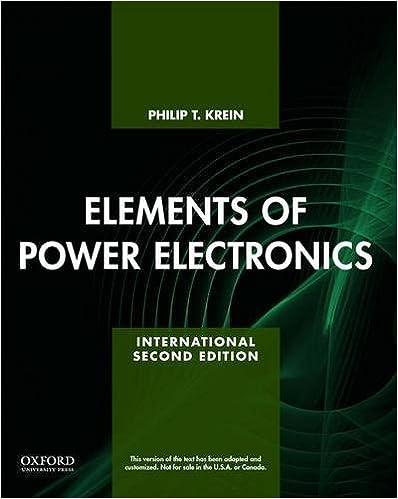 elements of power electronics 2nd international edition dr. philip krein 0199388423, 978-0199388424