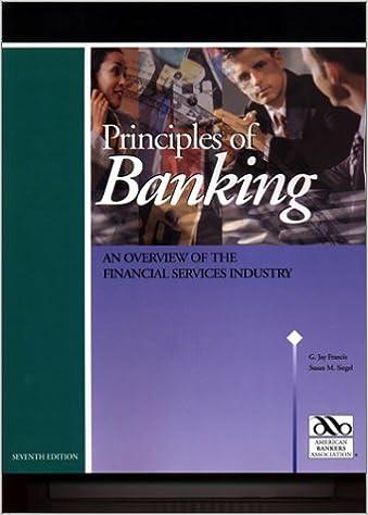 principles of banking 7th edition g. jay francis 0899821073, 978-0899821078